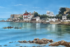 Kayaks at Sandycove