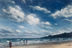 Sea breeze, Silver Strand, Wicklow.