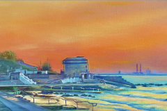  Sundown at Seapoint, Monkstown.